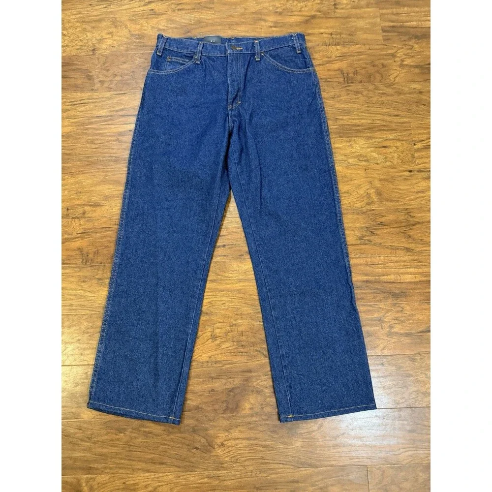 NEW Dickies Jeans Men Size 34x32 Dark Wash Denim Lot Of 2 Workwear Outdoors